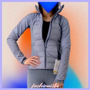 NWT Lululemon Down For It All Jacket Peri Purple Size 10
